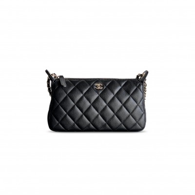 CHANEL MASTER GRAINED CALFSKIN 25B CLUTCH WITH CHAIN BAG AS4704 (21*12*5.5cm)